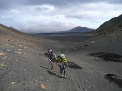 Trek Landmannalaugar–Thorsmörk : Laugavegur étape 3