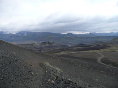 Trek Landmannalaugar–Thorsmörk : Laugavegur étape 3