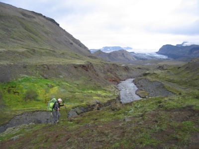 Trek Landmannalaugar-Thorsmörk : Laugavegur étape 4