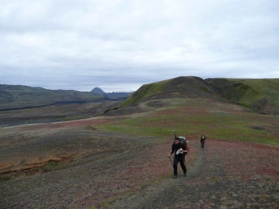 Trek Landmannalaugar-Thorsmörk : Laugavegur étape 4