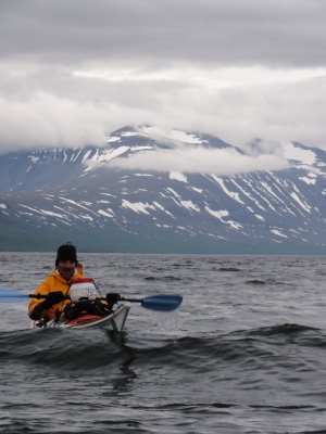 Ca a beau être un lac, vu la taille, on a parfois l'impression d'être en mer.