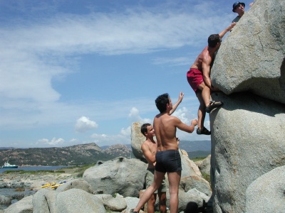 Spot de bloc en Corse (Capuneru vers Figari)