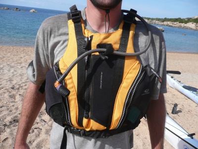 Gilet kayak Aquatic de Hiko (système d'hydratation non fourni)