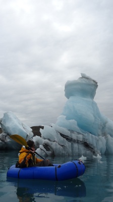 Balade sur le Jokulsarlon en Islande