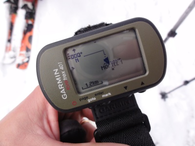 Garmin Foretrex 401 - le mode "plan"