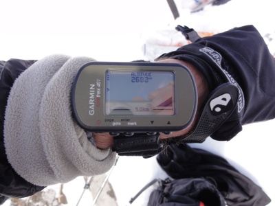 Garmin Foretrex 401 - mode alti