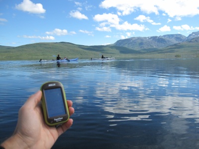 TwoNav Sportiva : Lors du trip kayak de mer en Norvège