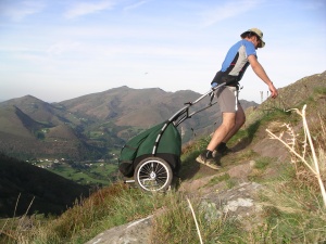 C'est physique à la montée, mais pas de poids sur le dos