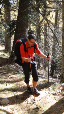 Test comparatif Black Diamond Ultra Distance Trekking pole - Camp Xenon 3 brins, vol rando parapente