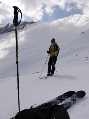 Test à ski de randonnée mais cela sort quelque peu de son camps d'action