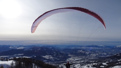 En l'air... (pas homologué mais bon...)