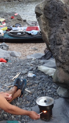 Au bivouac en Sardaigne