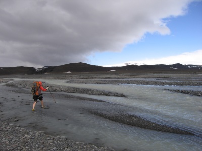 FiveFingers pour traverser les rivières (Islande)