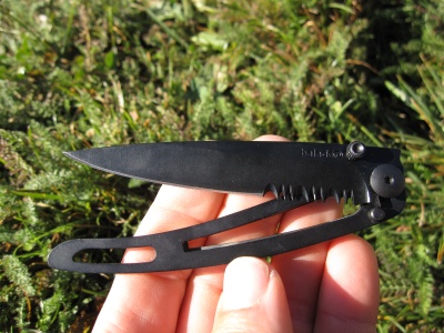 Couteau ultra-léger Baladéo 34g noir