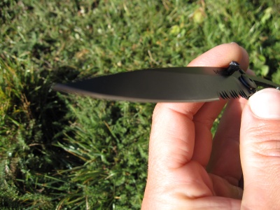Couteau ultra-léger Baladéo 34g noir