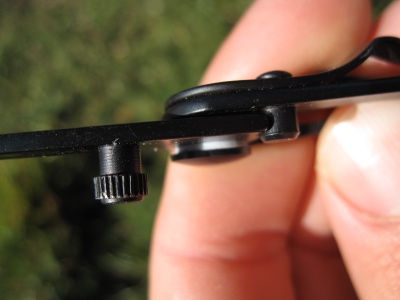 Couteau ultra-léger Baladéo 34g noir