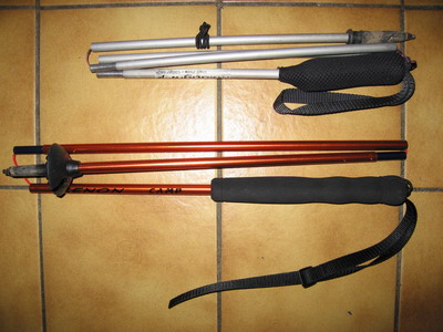 Batons ultralégers pliables Camp Xenon et Raidlight Trail Pole