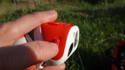 le bouton latéral de choix de technologie d'éclairage le bouton latéral de choix de technologie d'éclairage