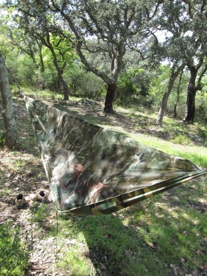 Hamac de bivouac Hennessy Hammocks Camo Evader