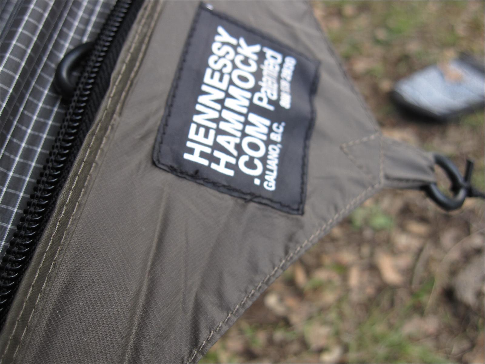 Hamac Hennessy Hammocks Hyperlite asym zip