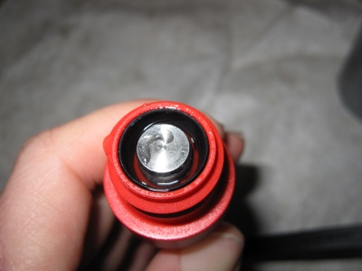 On réouvre la chambre à électrolyse. Miox prêt pour lancer l'éclectrolyse On réouvre la chambre à électrolyse. Miox prêt pour lancer l'éclectrolyse