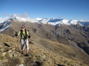 En montagne (Petite Autane, Champsaur, 05) avec les Salomon Fusion