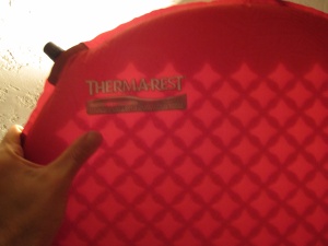 Matelas de sol Thermarest prolite (small) structure des cellules