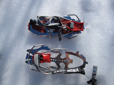 Crampons bien compacts