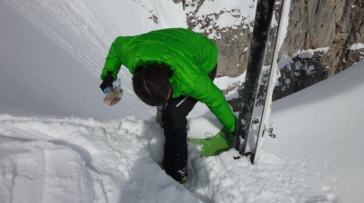 Utilisation du Wild Seat en ski de rando