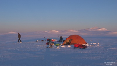 Test de la Conqueror sur les plateaux du Hardangervidda en Norvège