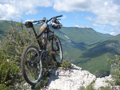 Les Crank au cours d'un Trip VTT BUL