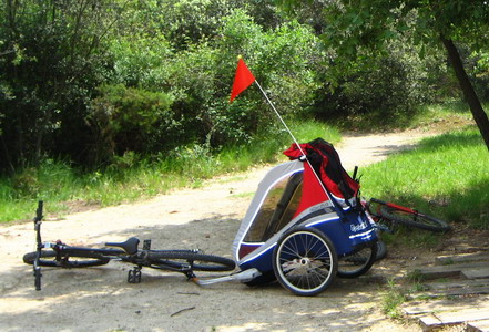 remorque à vélo pour enfant Chariot Corsaire XL