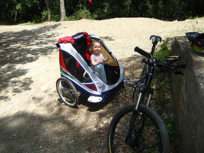 remorque à vélo pour enfant Chariot Corsaire XL