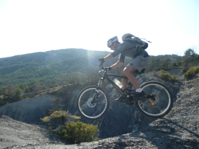 Ce VTT donne envie de jouer (photo Romain Janin)