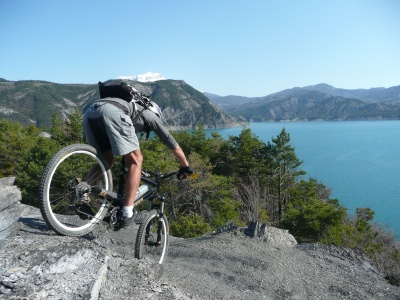 Attention VTT joueur ! (photo Romain Janin)