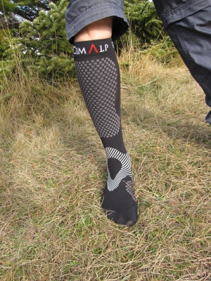 Chaussettes Cimalp compression 3D