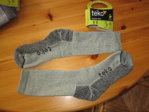 Chaussettes Teko en laine Mérinos Midweight Hiking