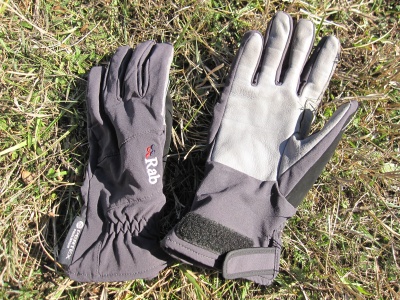 Gants alpinisme coupe-vent Rab VR tour gloves