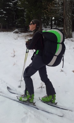 Test du stretch neo pant à ski de rando + parapente