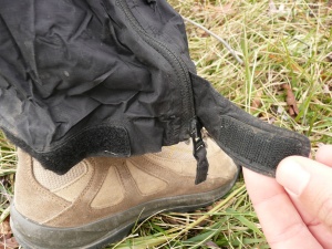 Pantalon imperméable Ferrino Kumbu Pants, velcro d'ajustement aux chevilles