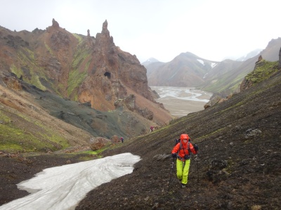  Au sec malgré la pluie dans le Fjallabak (région du Landmannalaugar)