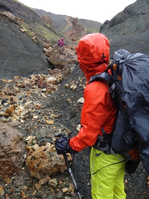  Au sec malgré la pluie dans le Fjallabak (région du Landmannalaugar)