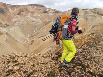 Trek itinérant en Islande, ce haut est très confortable