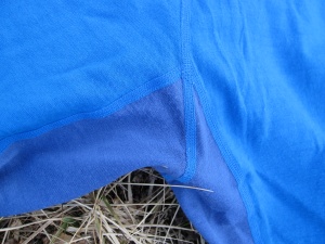 Haut manches longues Ortovox laine Merino 185 (aisselle)