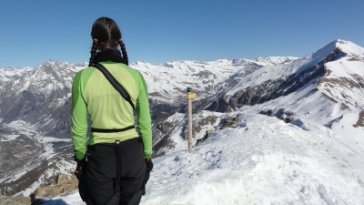 Sommet de la Petite Autane dans le Champsaur