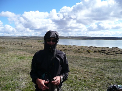 Veste ultralégère imperméable et respirante utilisée lors d'un trek d'un mois pour traverser l'Islande