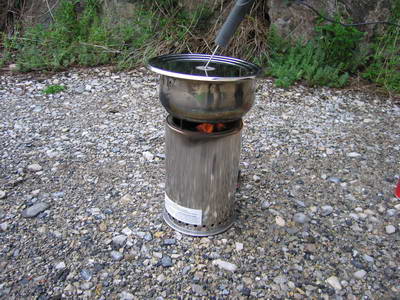 Réchaud à bois Woodgas Campstove