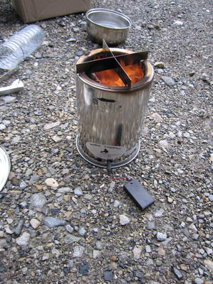 Réchaud à bois Woodgas Campstove