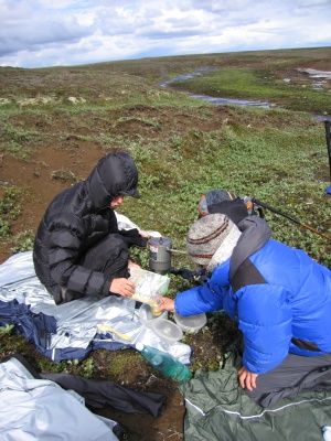 Réchaud MSR Reactor en Islande