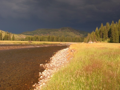 Snake river après l'orage, Etats Unis